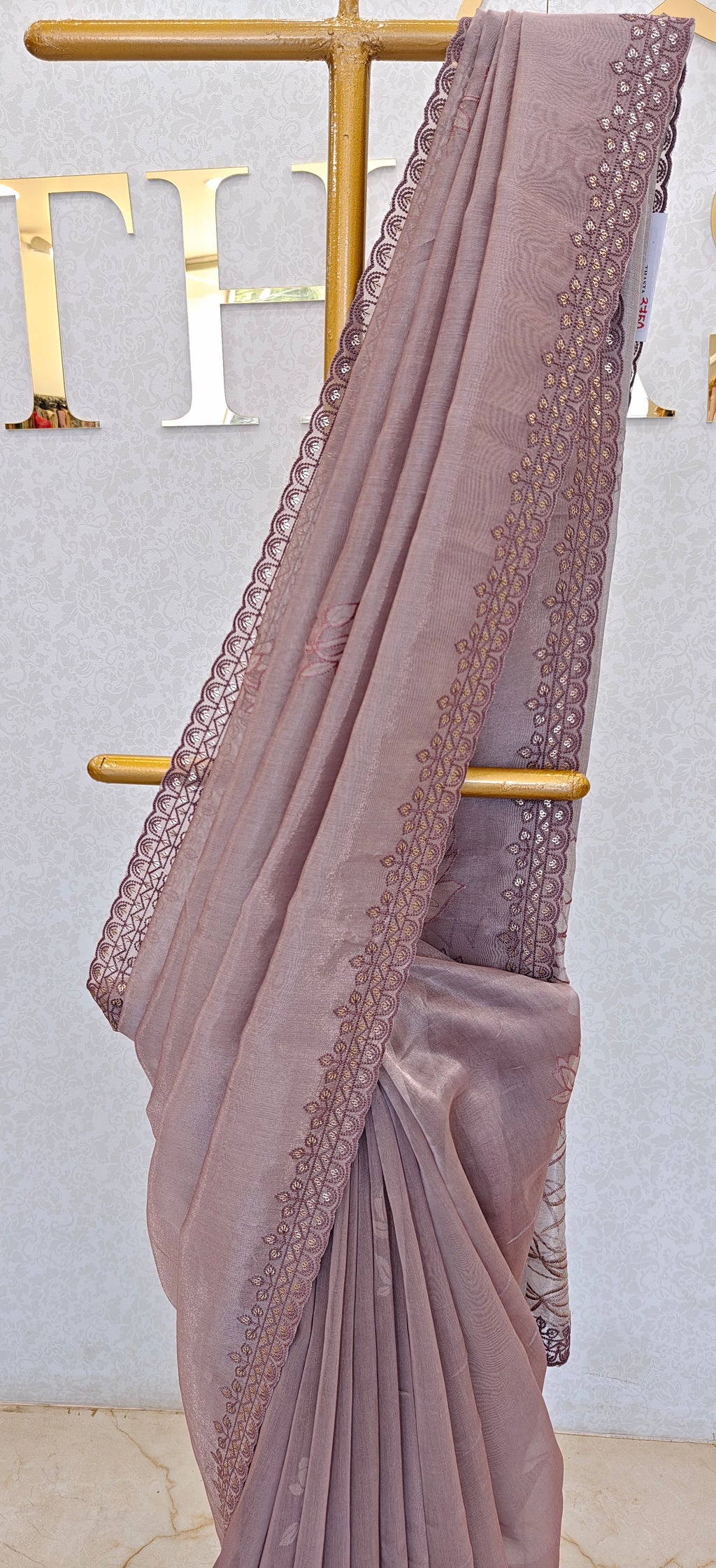 TISSUE SAREE