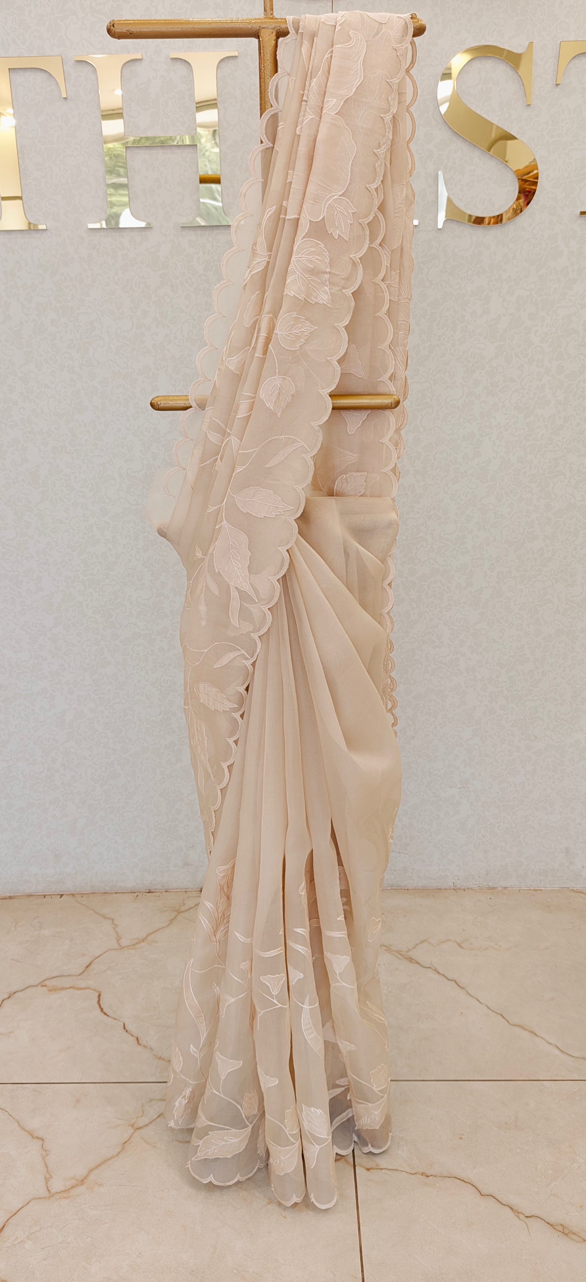 PURE ORGANZA SAREE