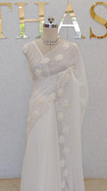 CRUSH ORGANZA SAREE