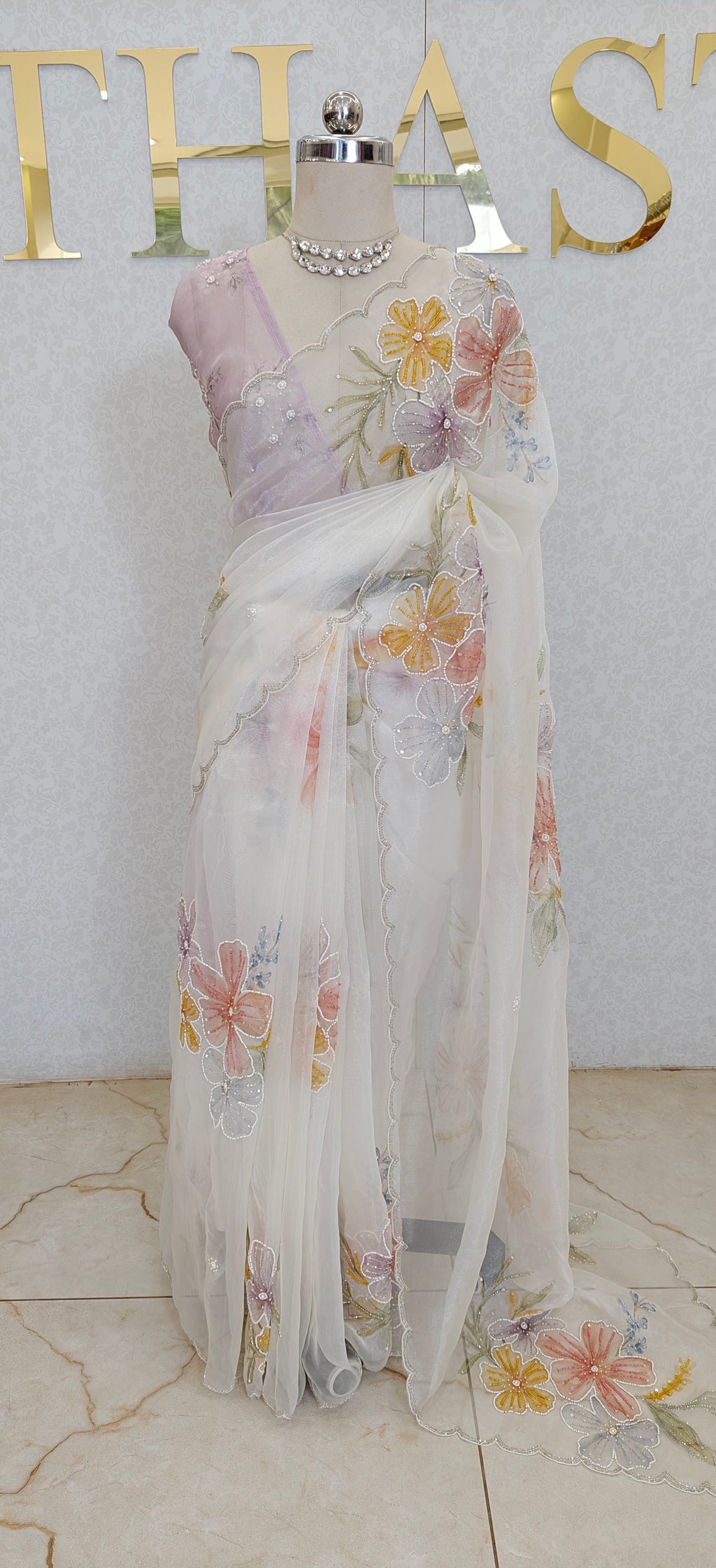 ORGANZA SAREE