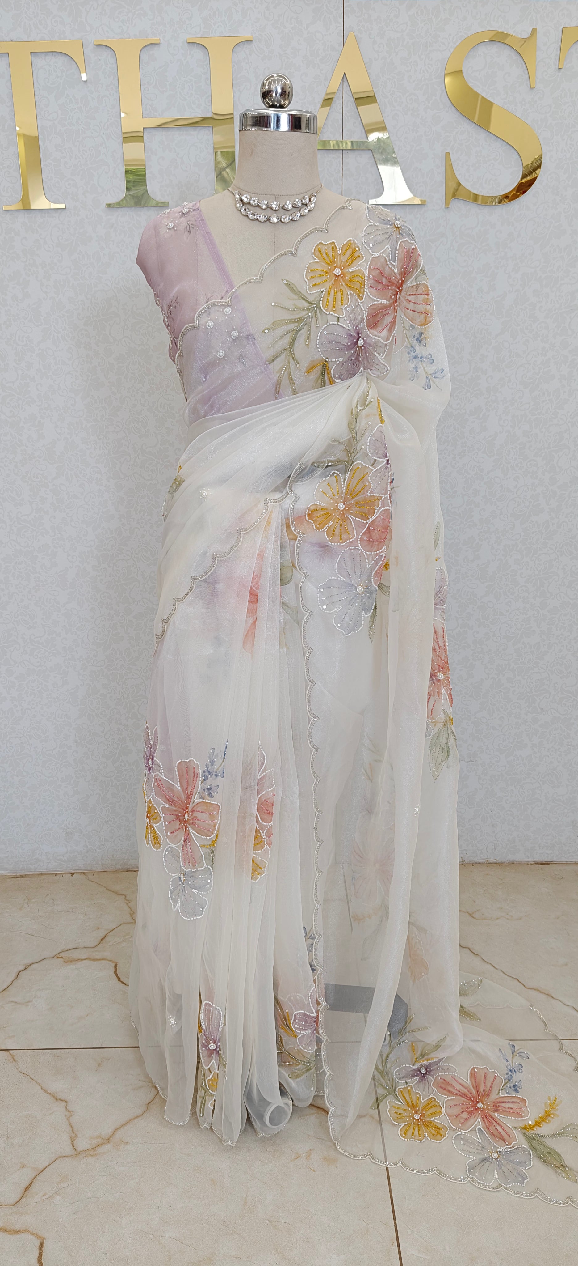 ORGANZA SAREE