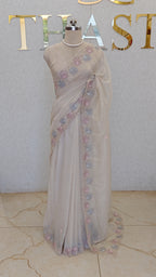 FLOWY ORGANZA SAREE