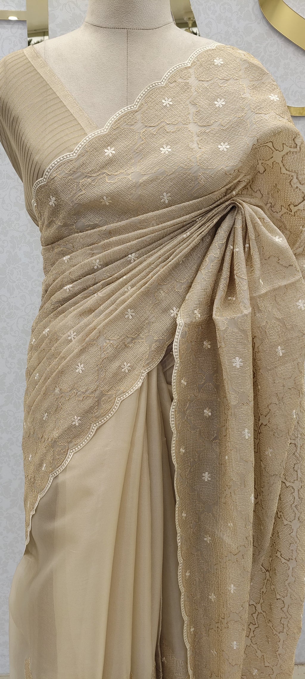 Organza saree