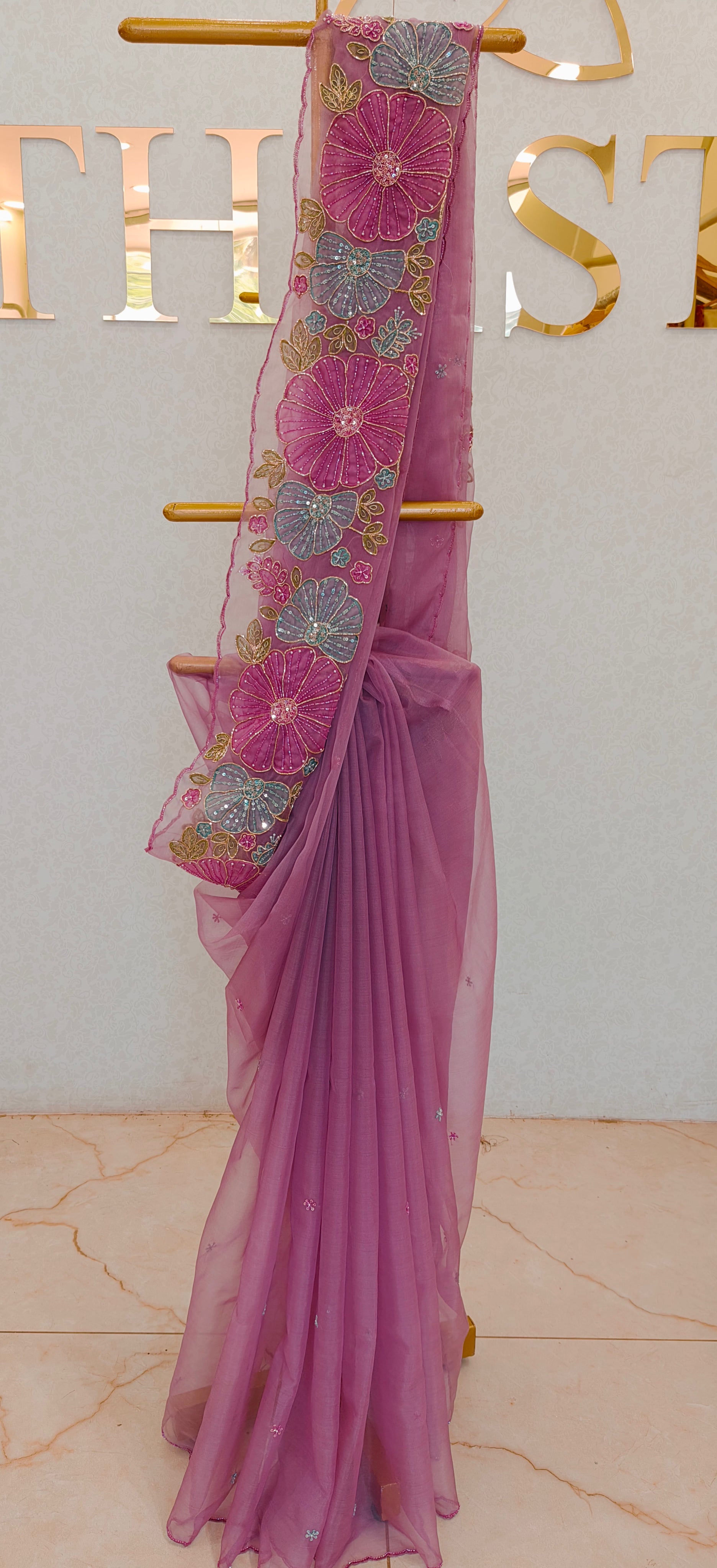 ORGANZA SAREE
