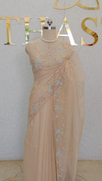 CRUSH ORGANZA SAREE