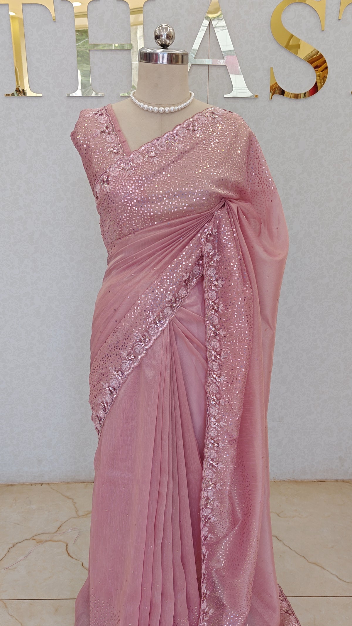 TISSUE SAREE