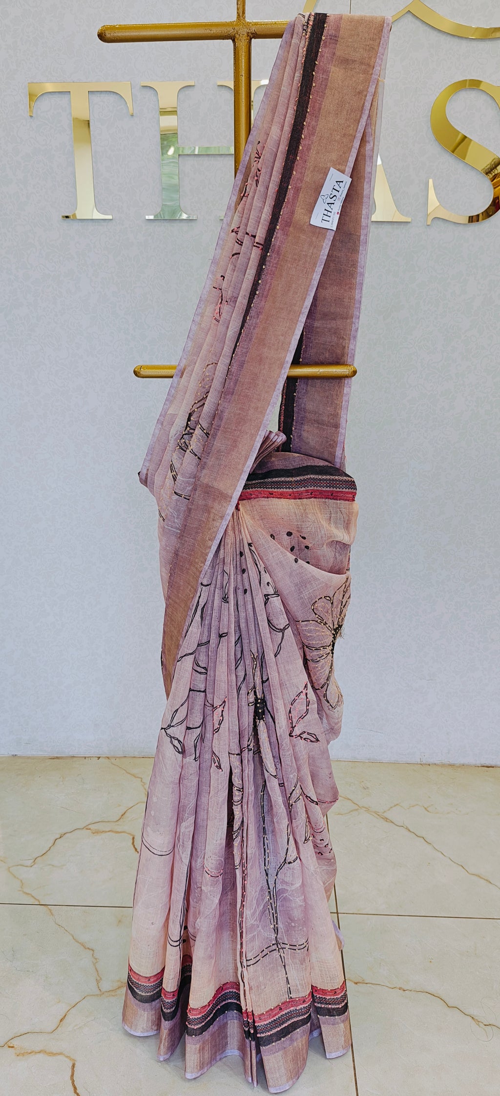 LINEN SAREE
