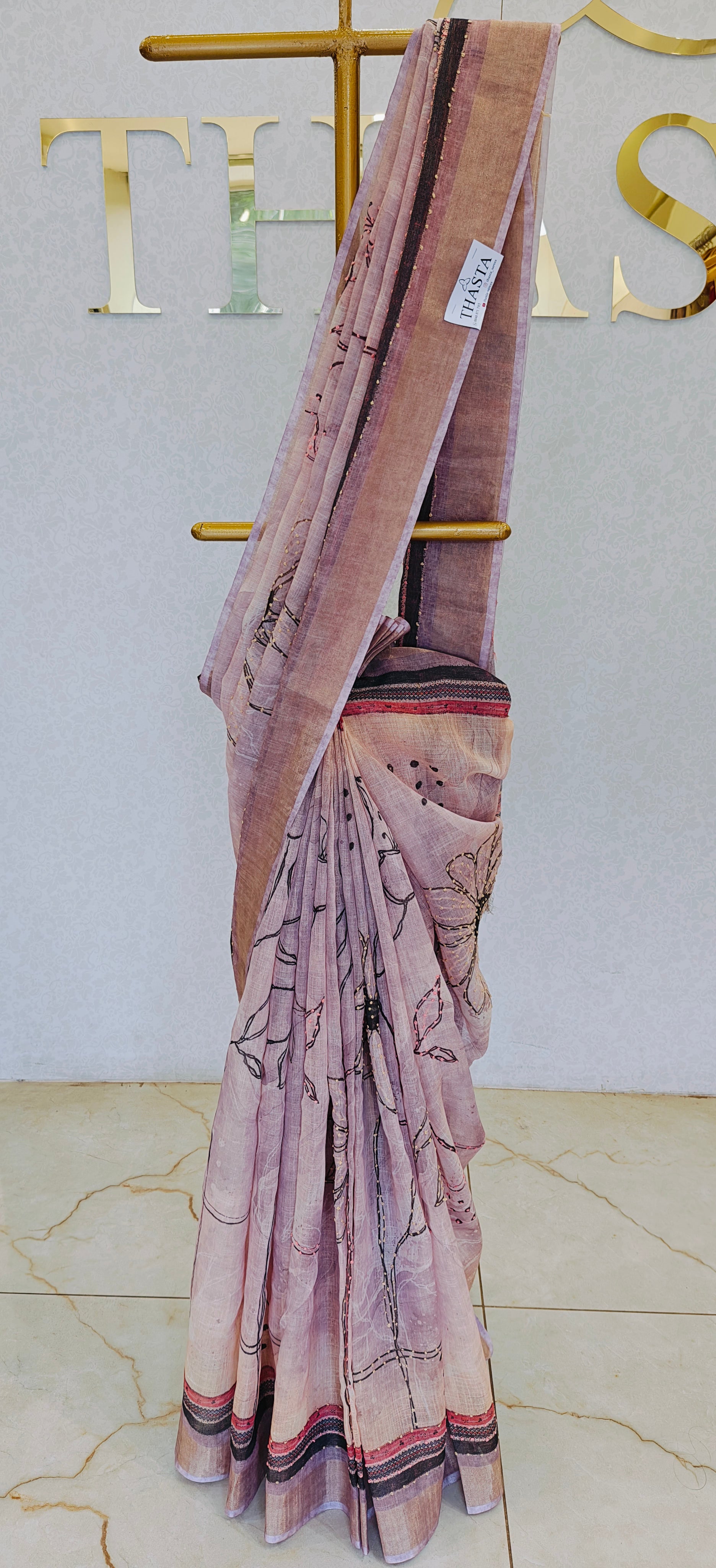 LINEN SAREE