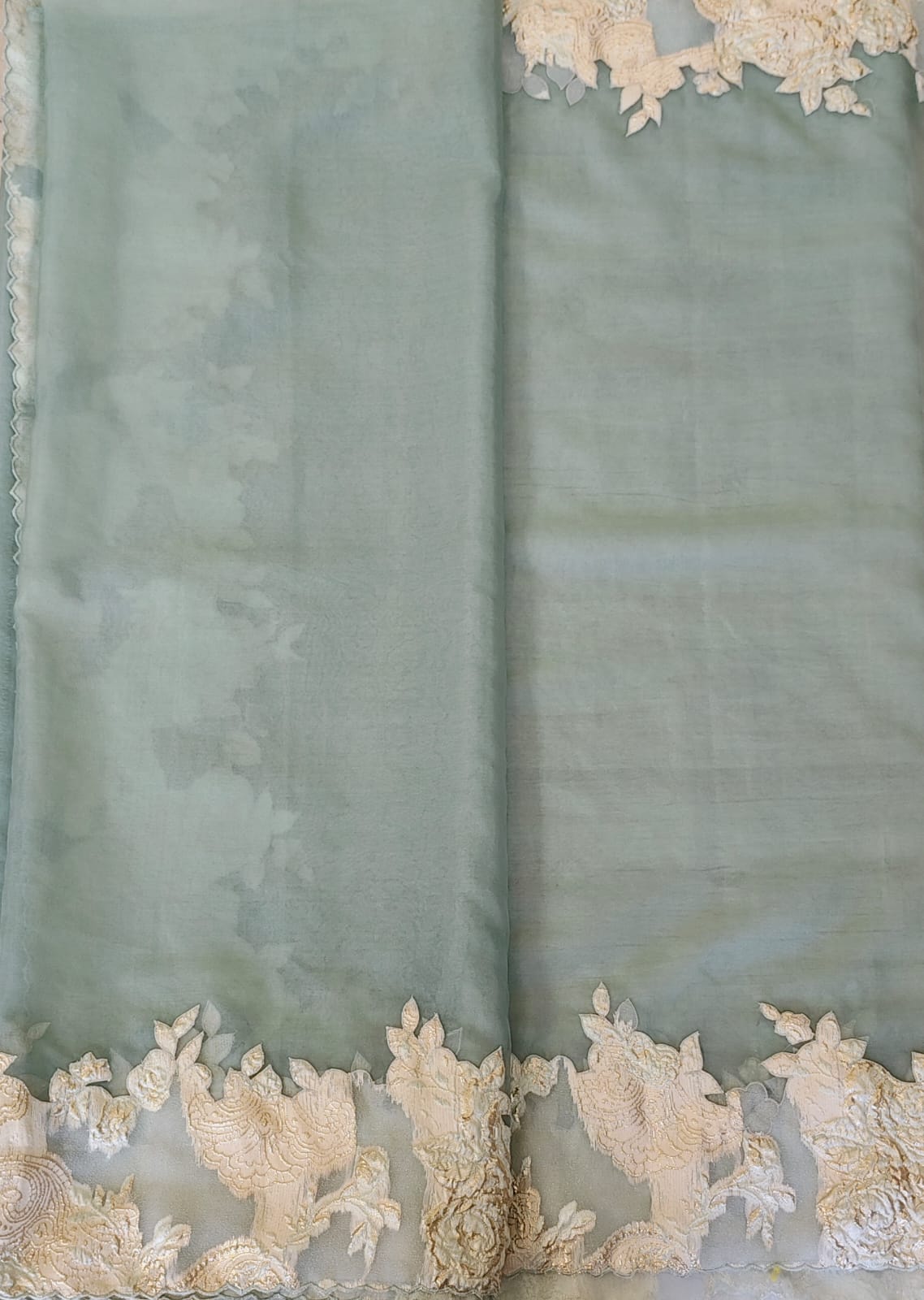 Organza saree