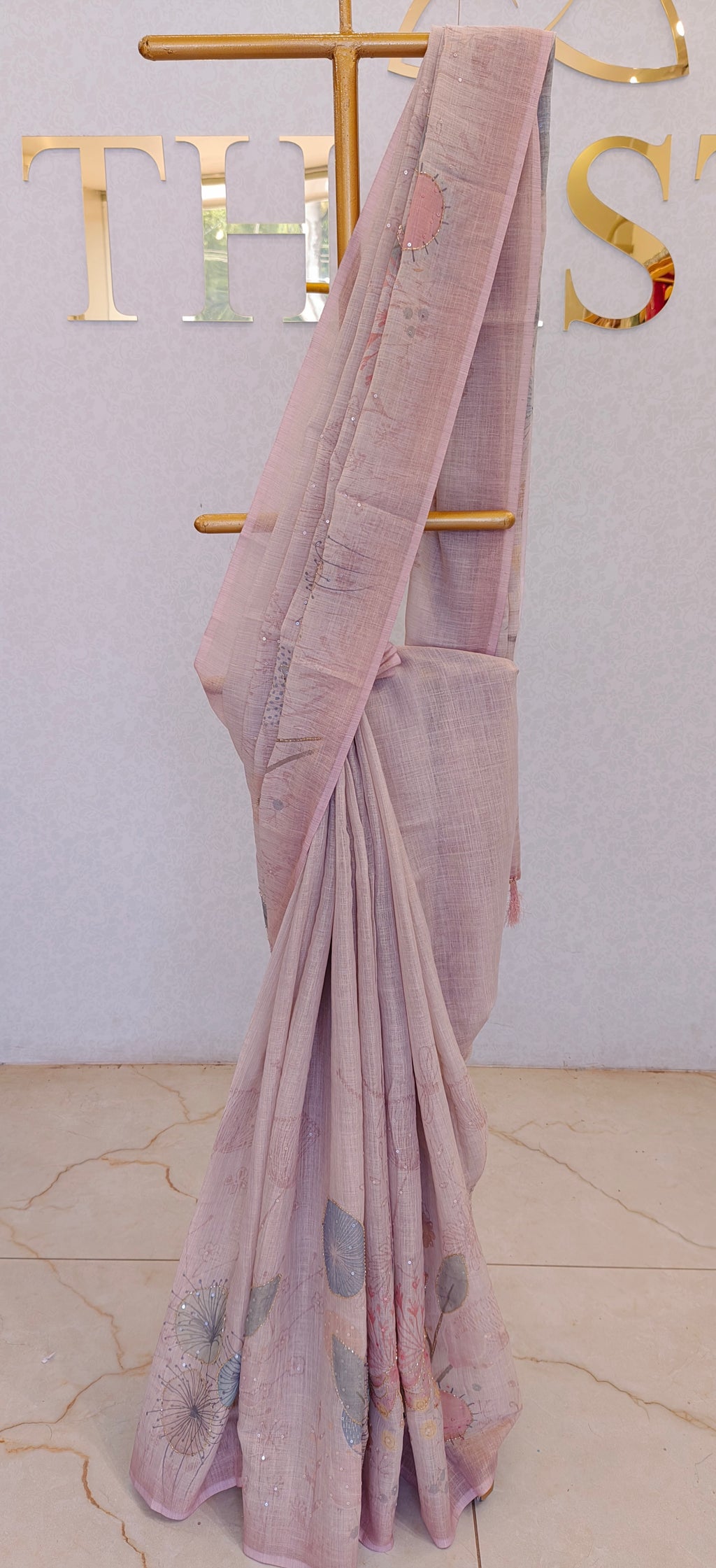 LINEN SAREE