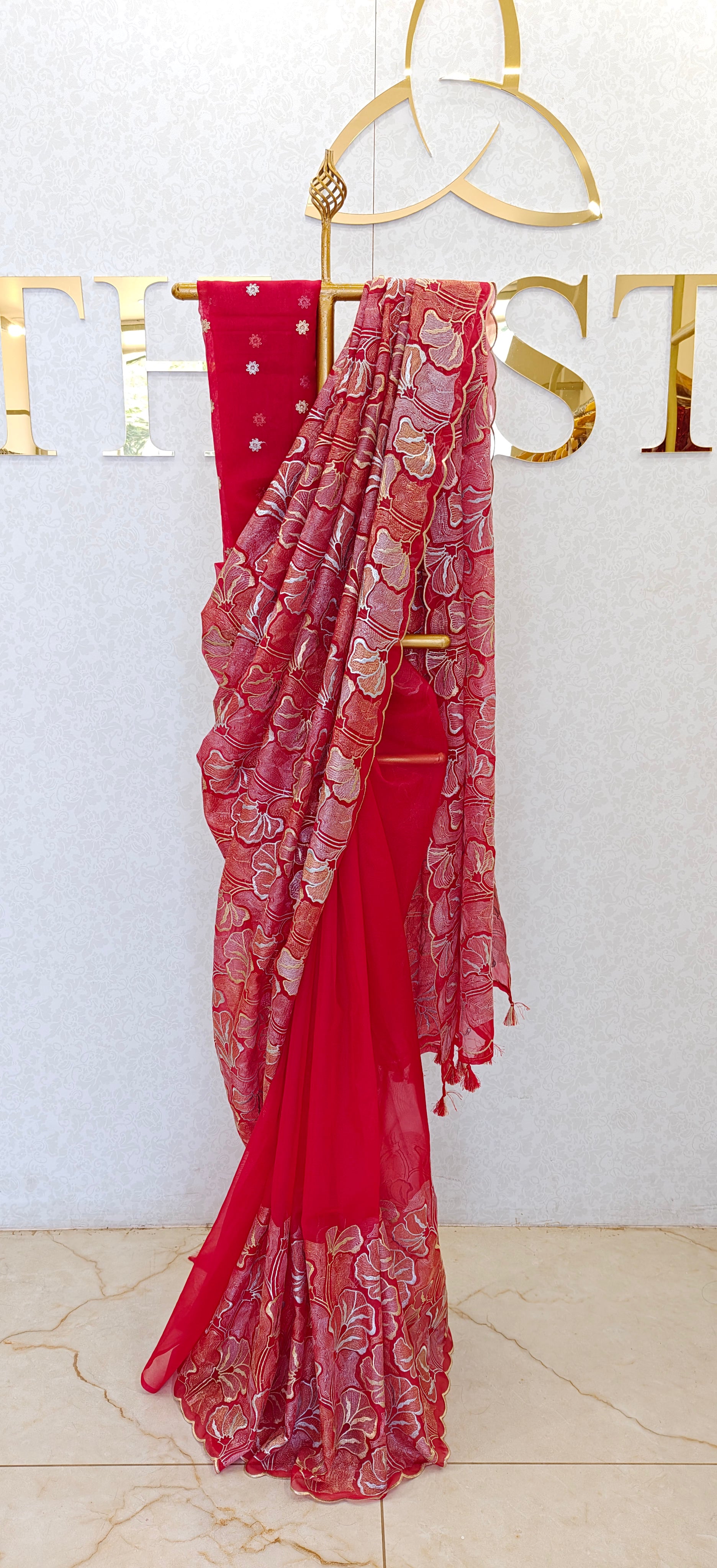 ORGANZA SAREE