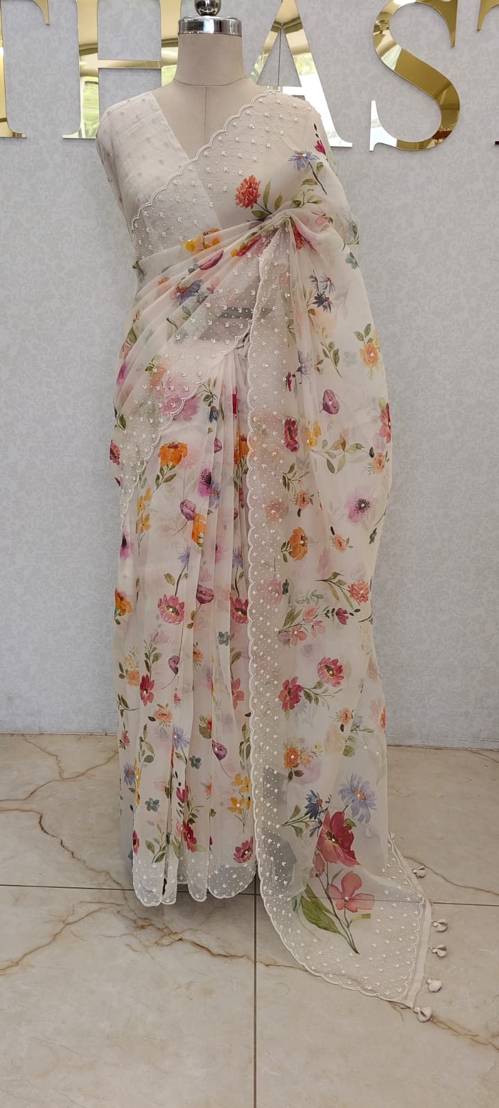 Pure Organza Saree