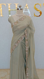 ORGANZA SAREE