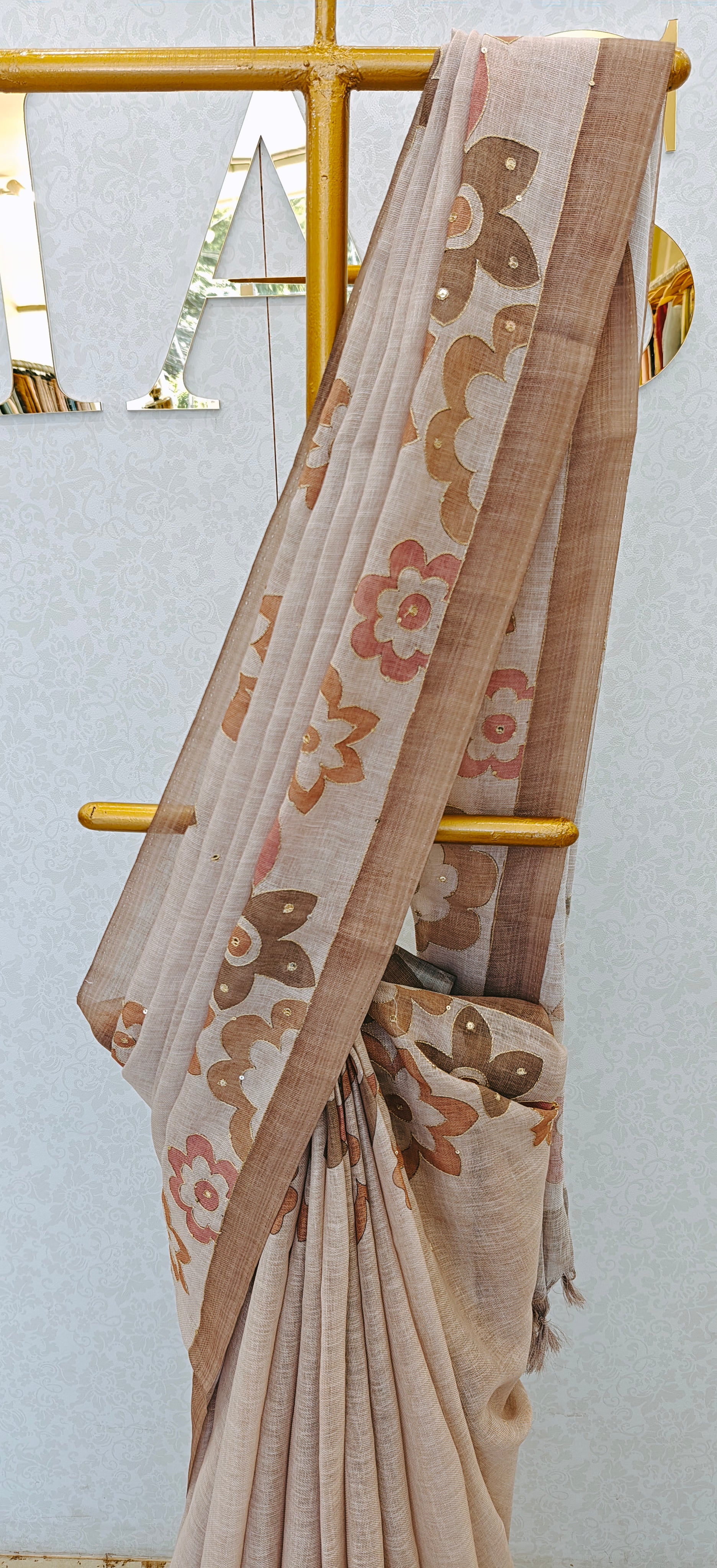 LINEN SAREE
