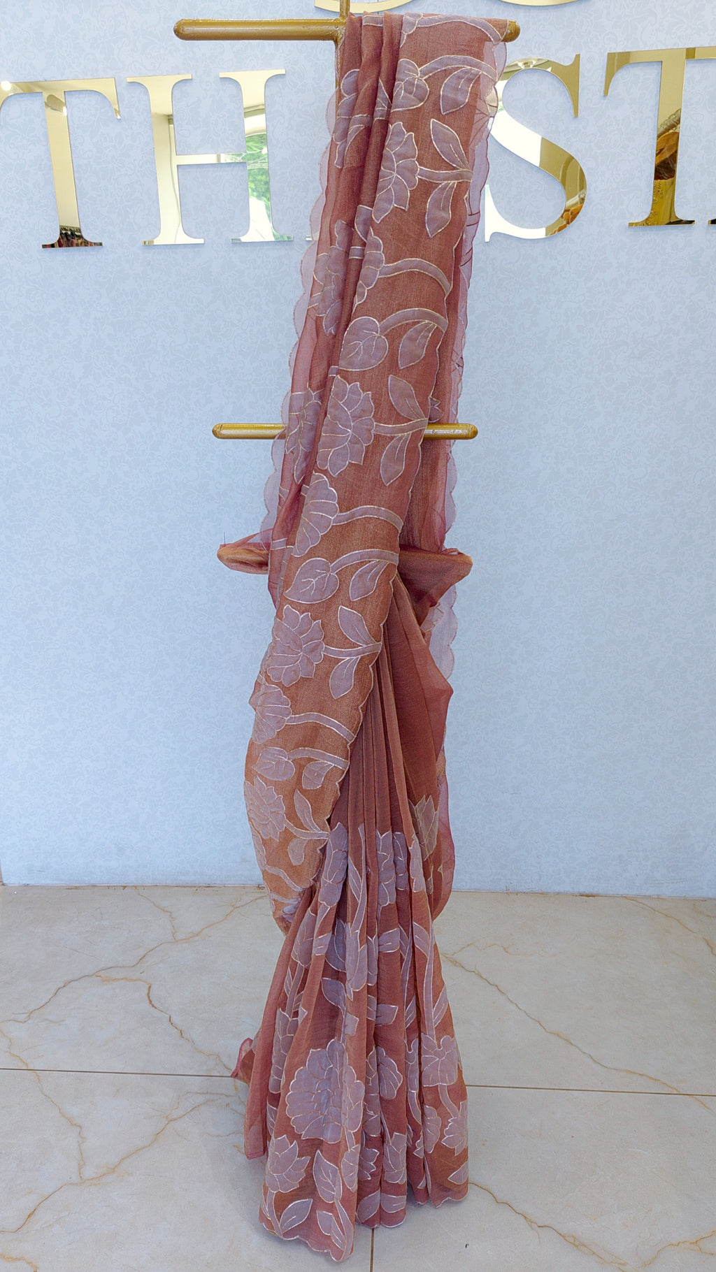 TISSUE ORGANZA SAREE