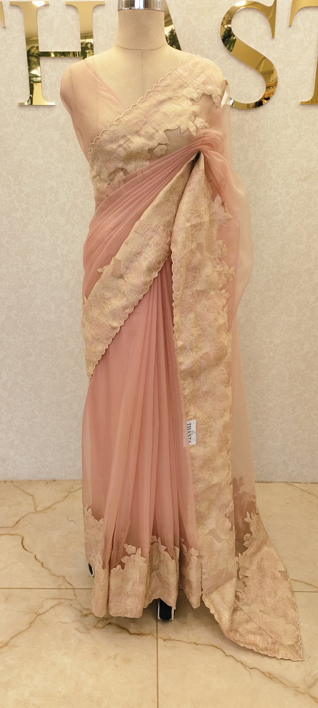 Organza saree