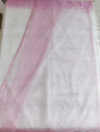 Net organza saree