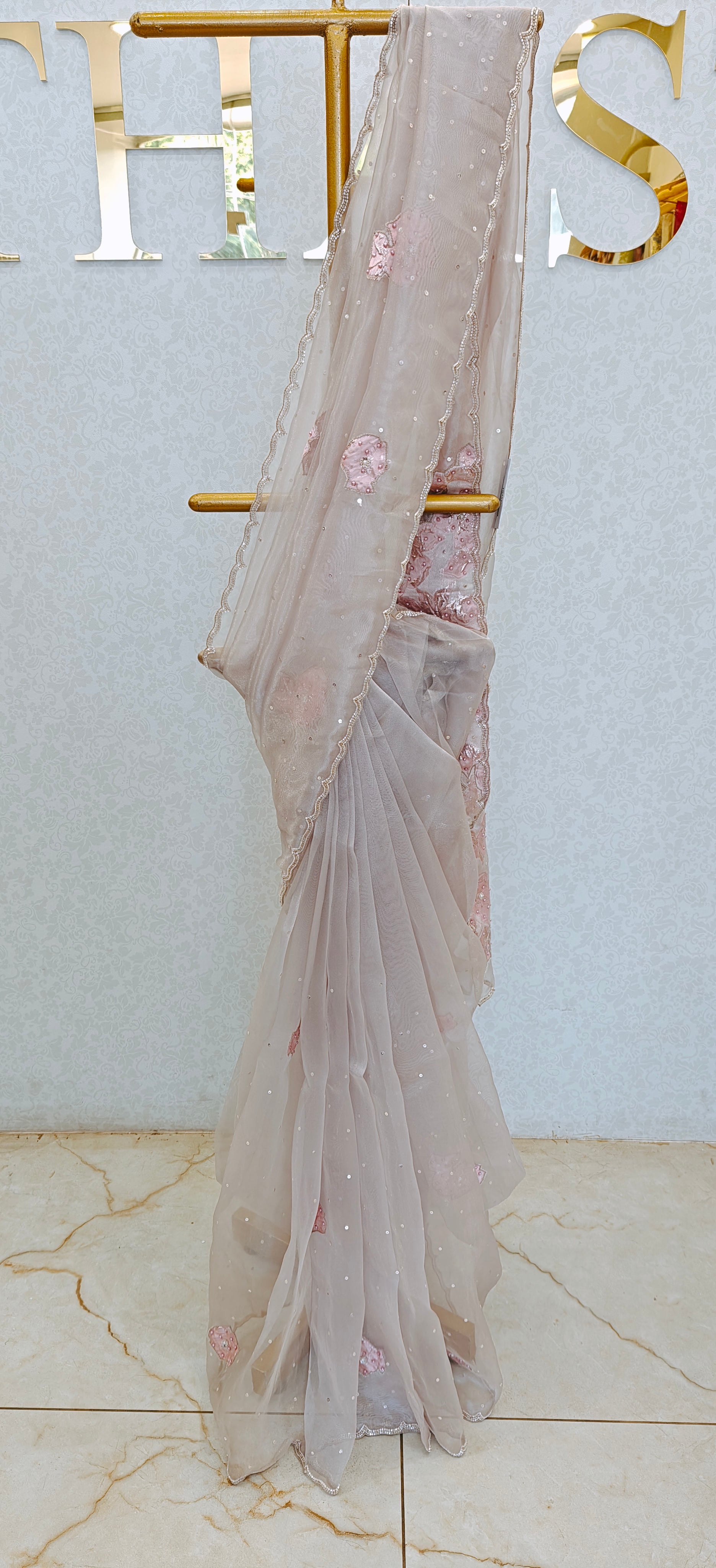 TURKISH ORGANZA SAREE