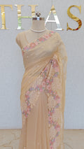 FLOWY ORGANZA SAREE