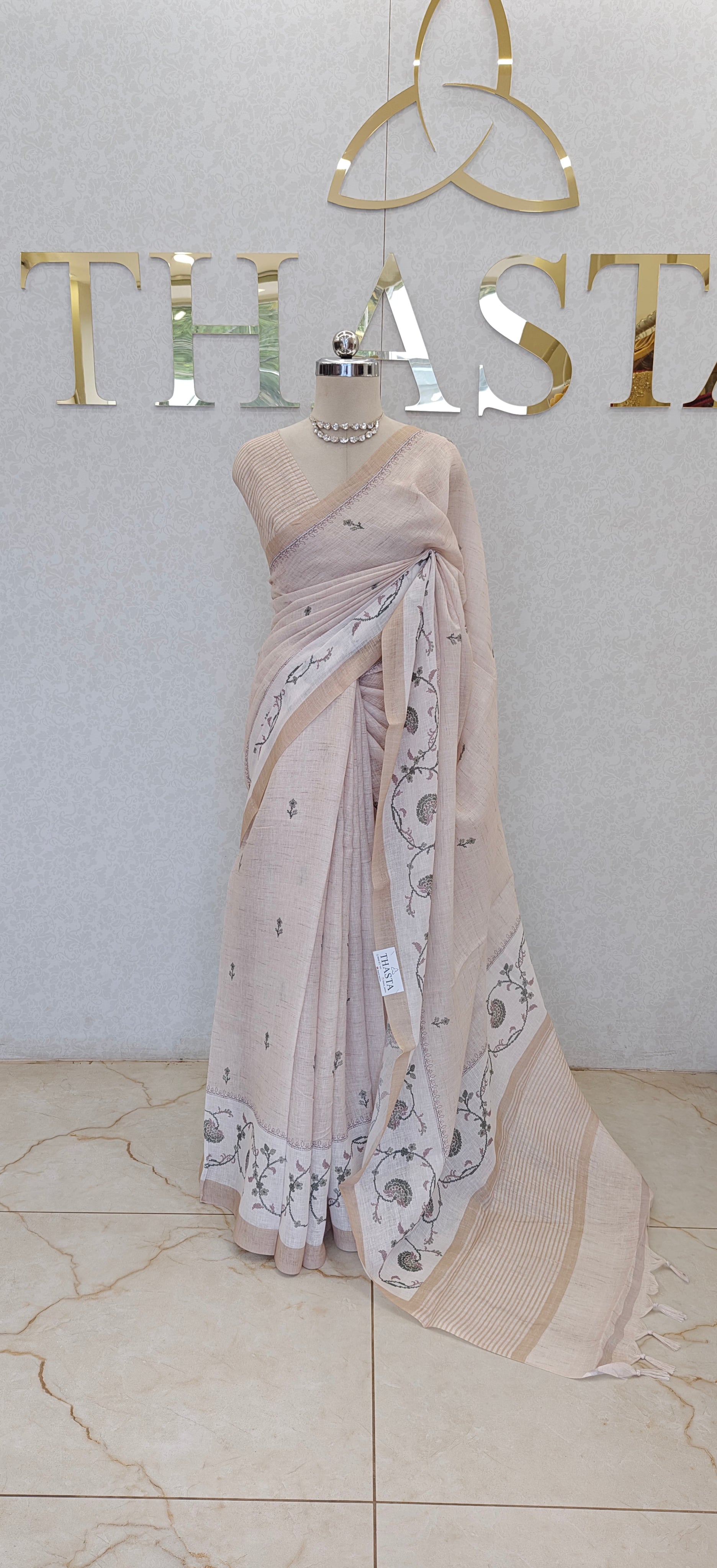 LINEN SAREE