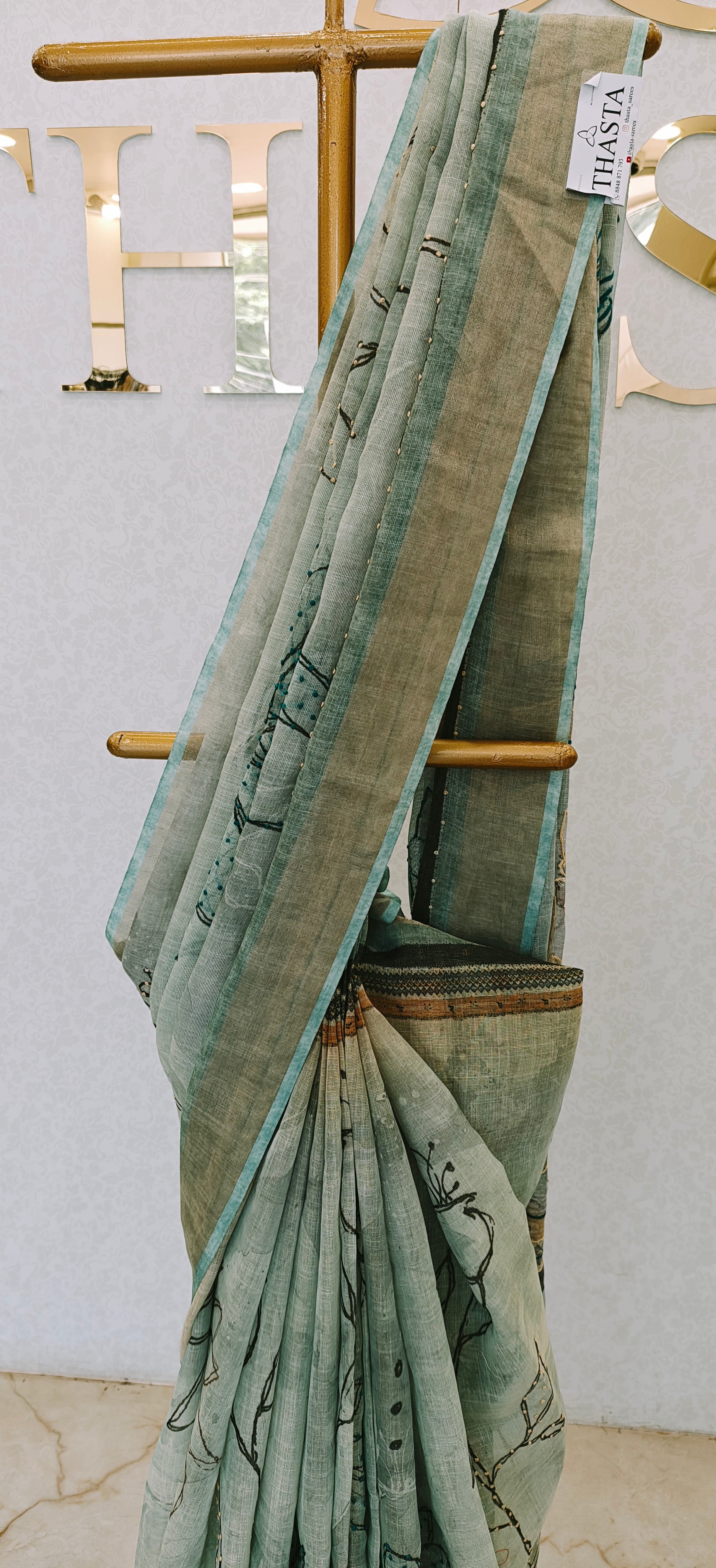 LINEN SAREE