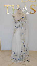 FLOWY ORGANZA SAREE