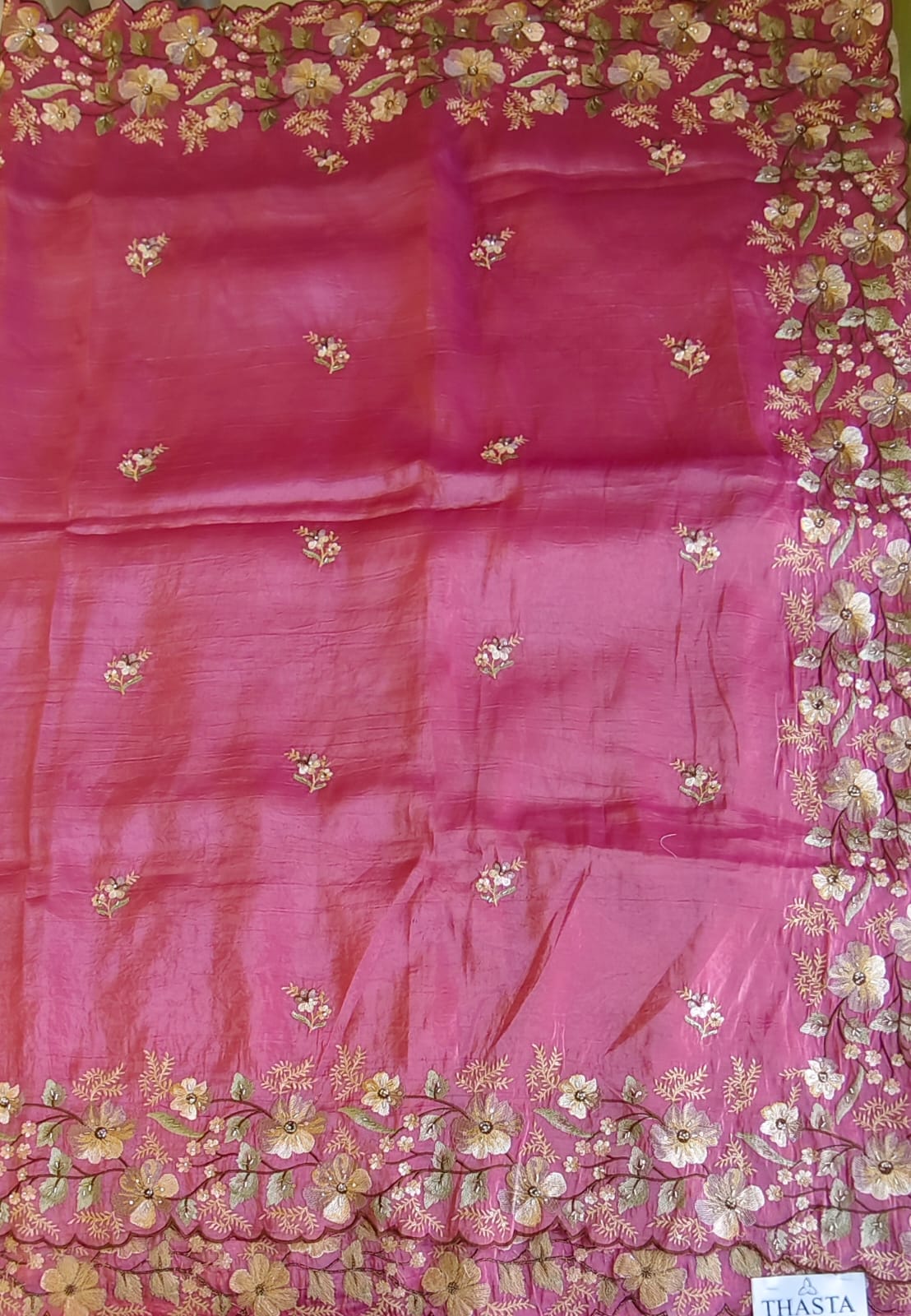 Organza saree