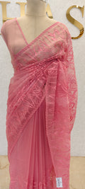 SEMI ORGANZA SAREE