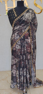 SATIN SAREE