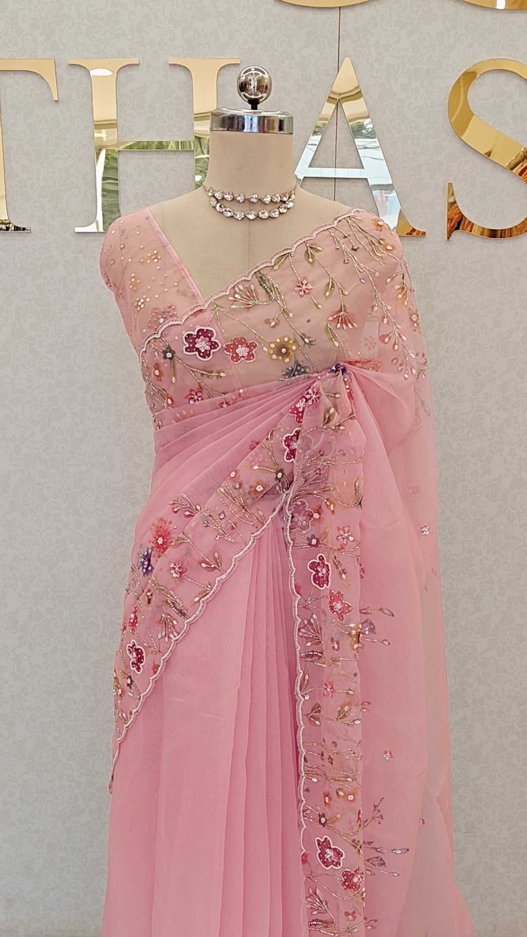 ORGANZA SAREE