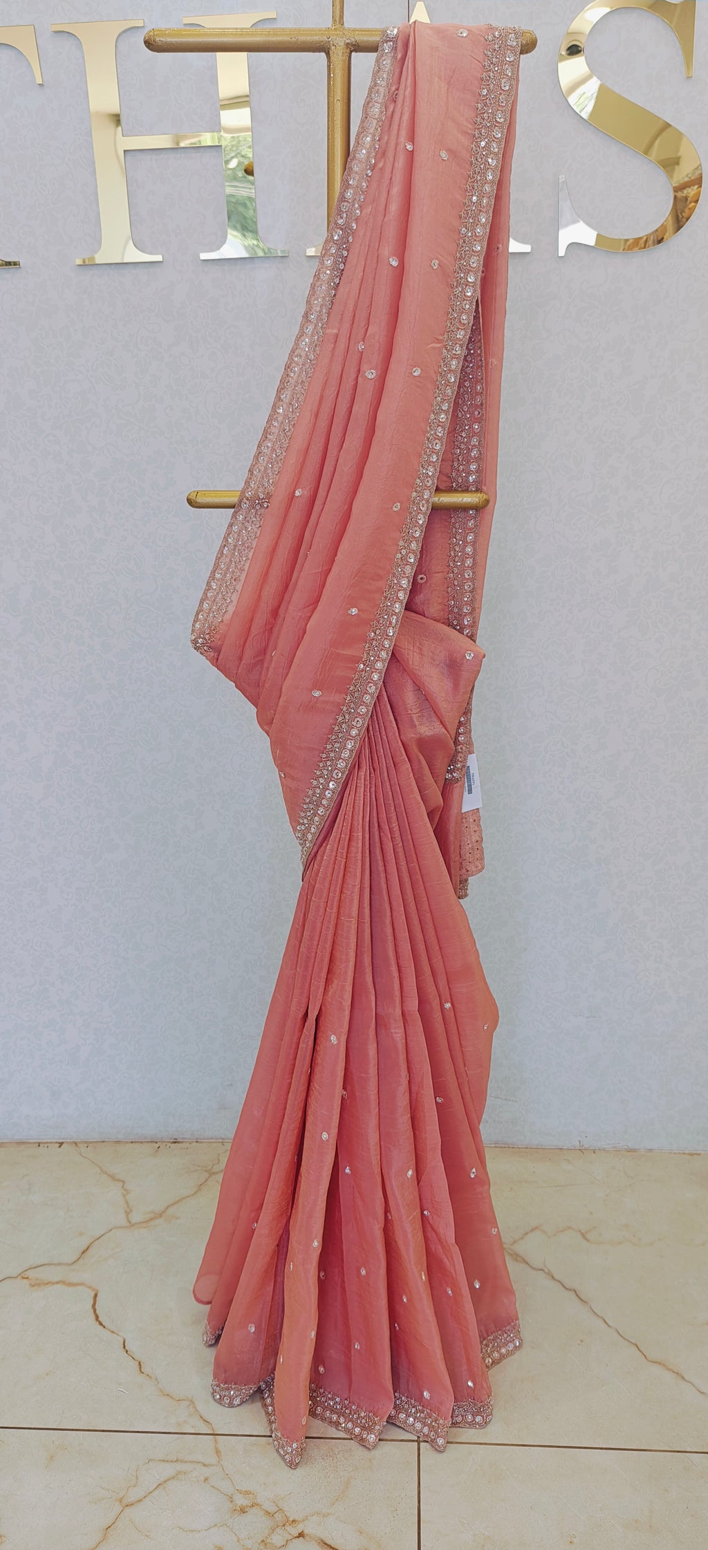 SOFT ORGANZA SAREE