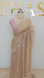 TISSUE ORGANZA SAREE