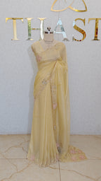 FLOWY ORGANZA SAREE