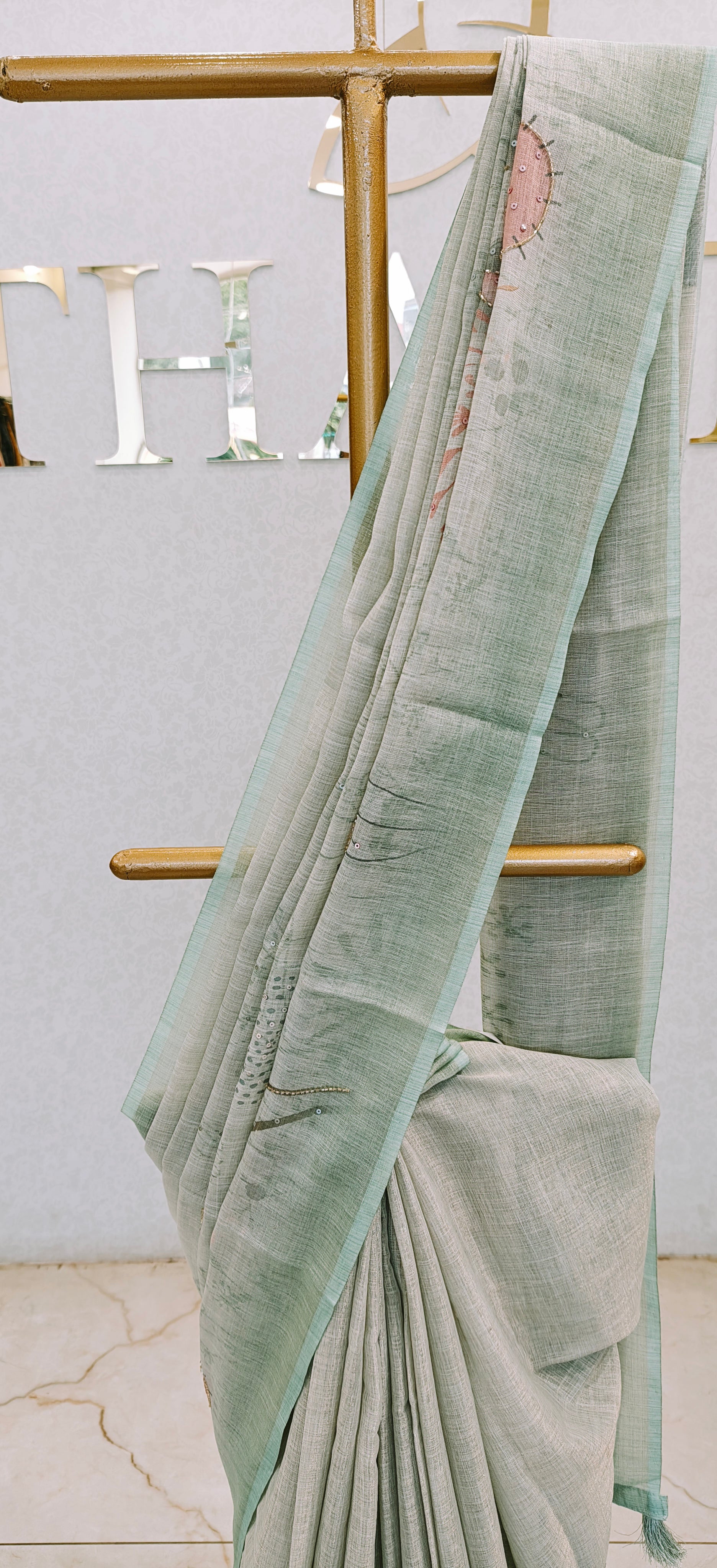 LINEN SAREE