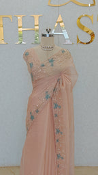 CRUSH ORGANZA SAREE