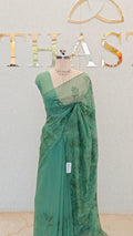 PURE ORGANZA SAREE