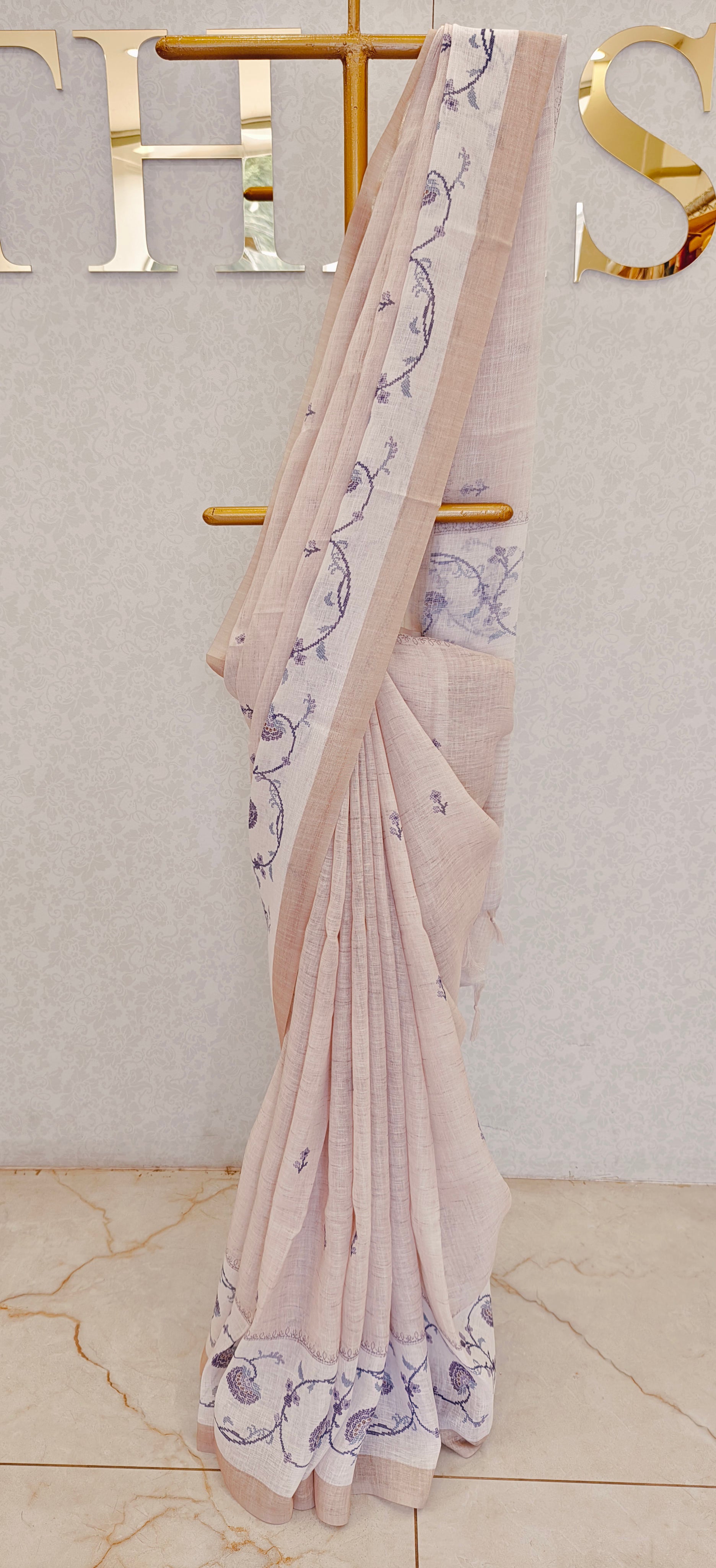 LINEN SAREE