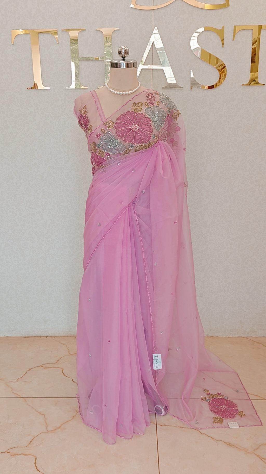 ORGANZA SAREE