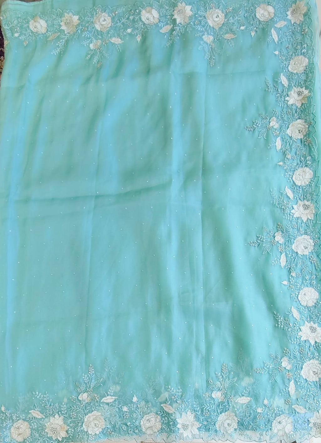 Organza saree