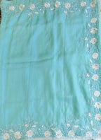 Organza saree