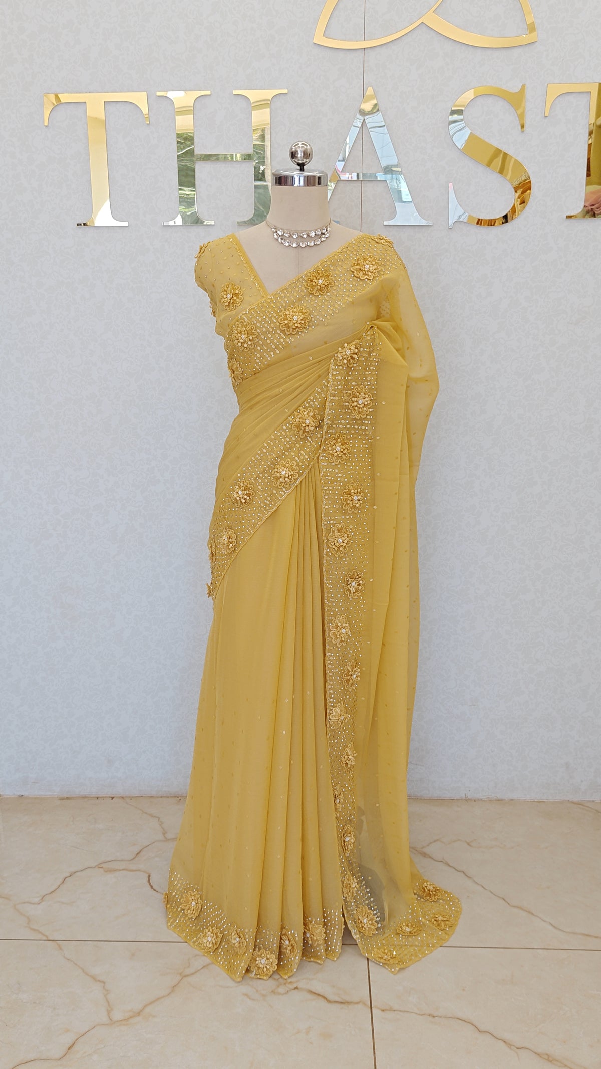 CRUSH ORGANZA SAREE