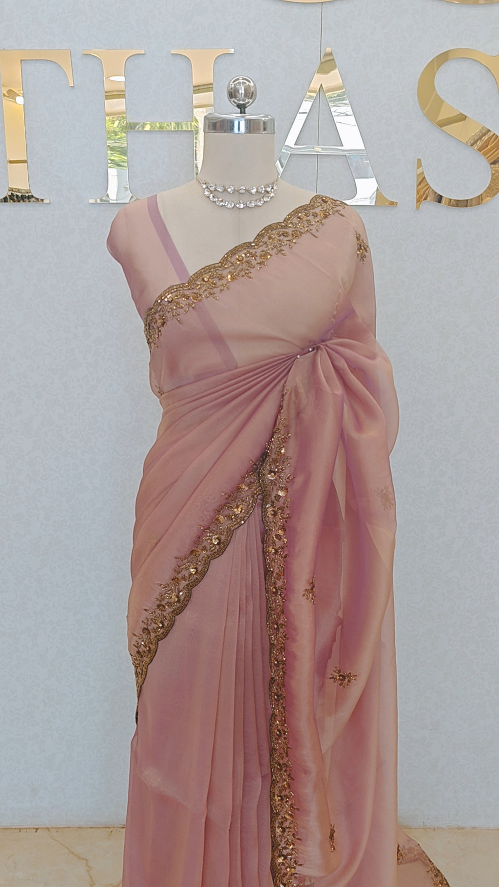 TISSUE SAREE