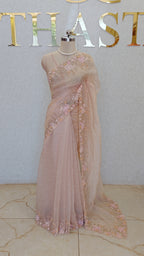 SOFT CRUSH ORGANZA SAREE