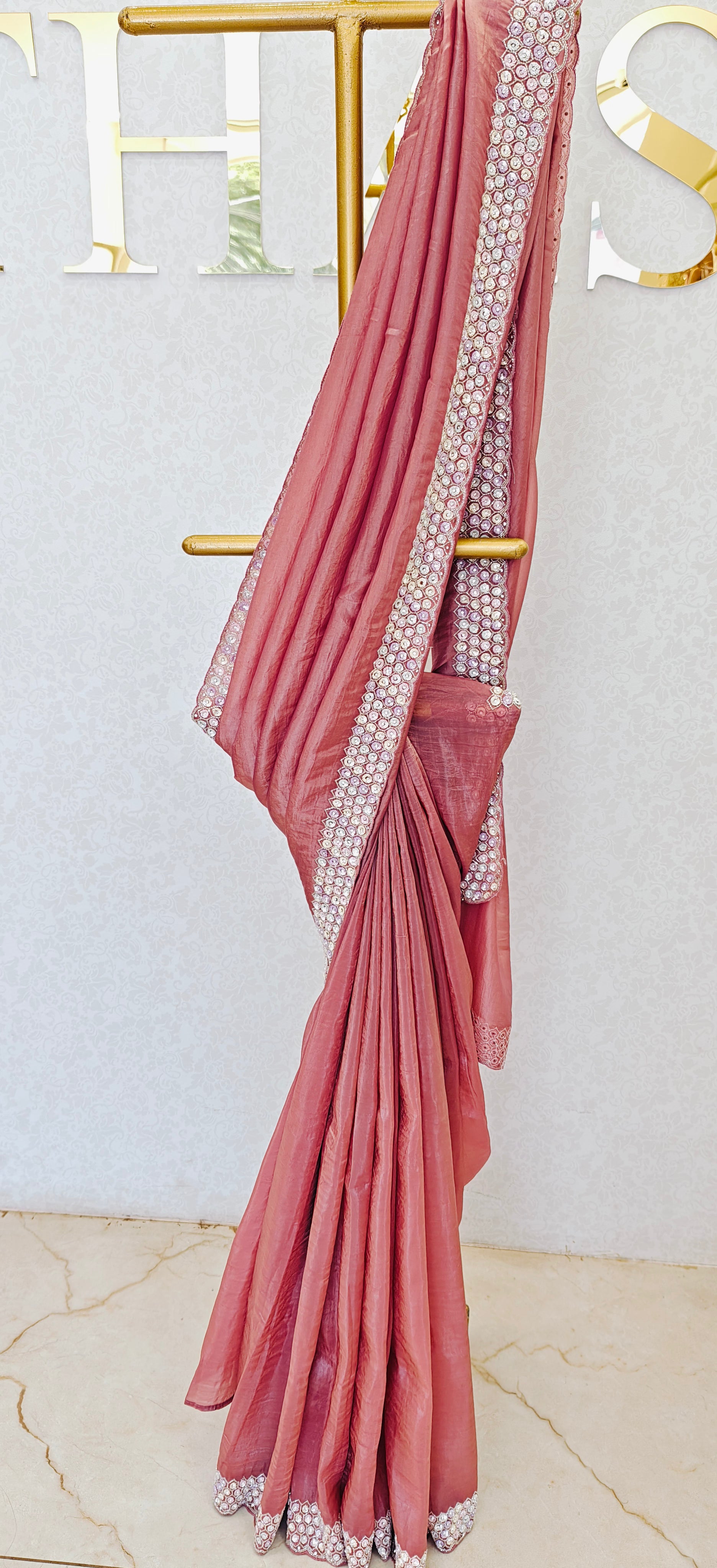 SATIN SAREE