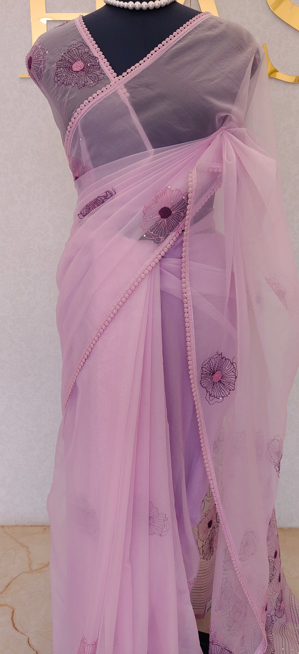 ORGANZA SAREE
