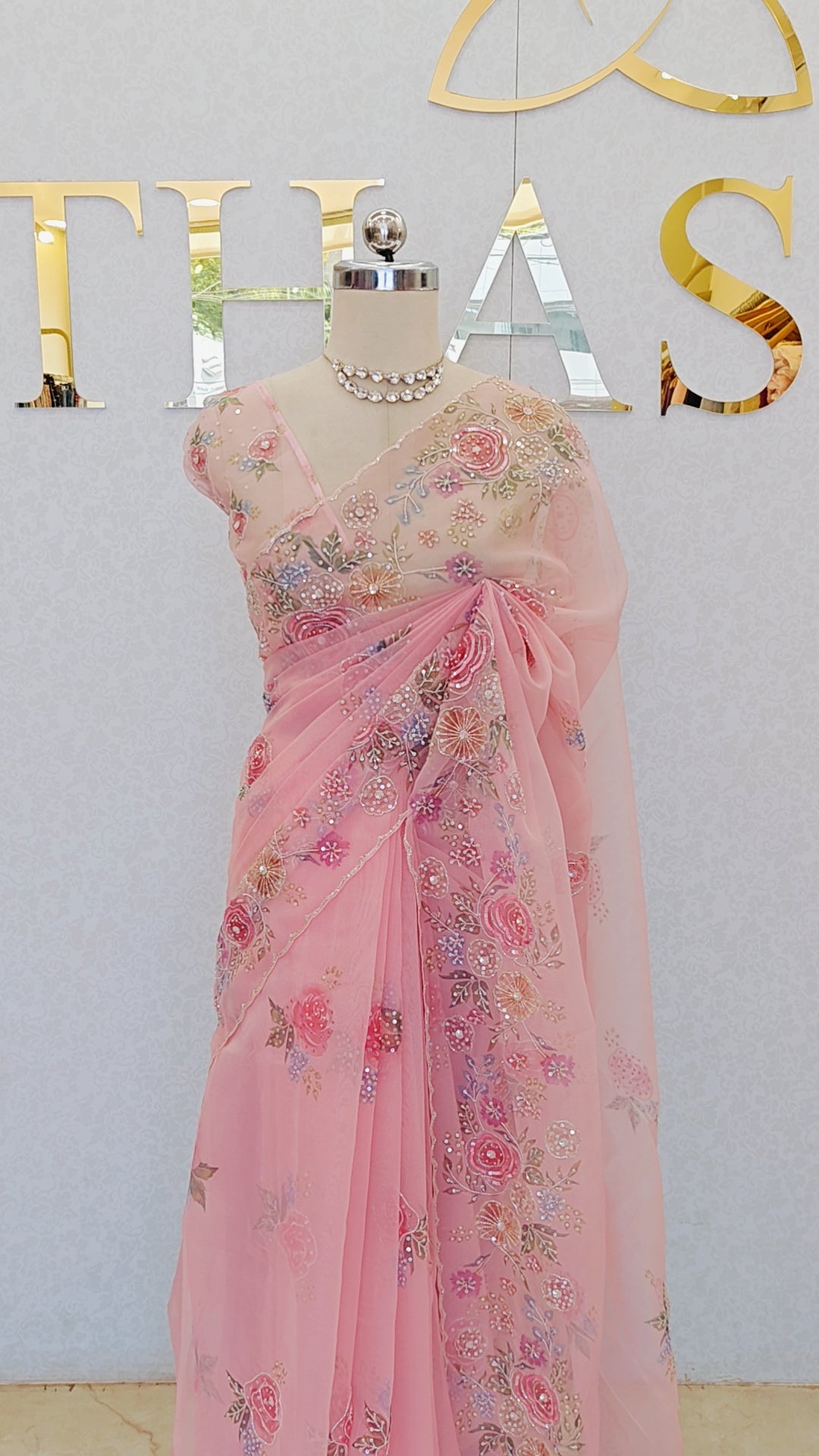 ORGANZA SAREE