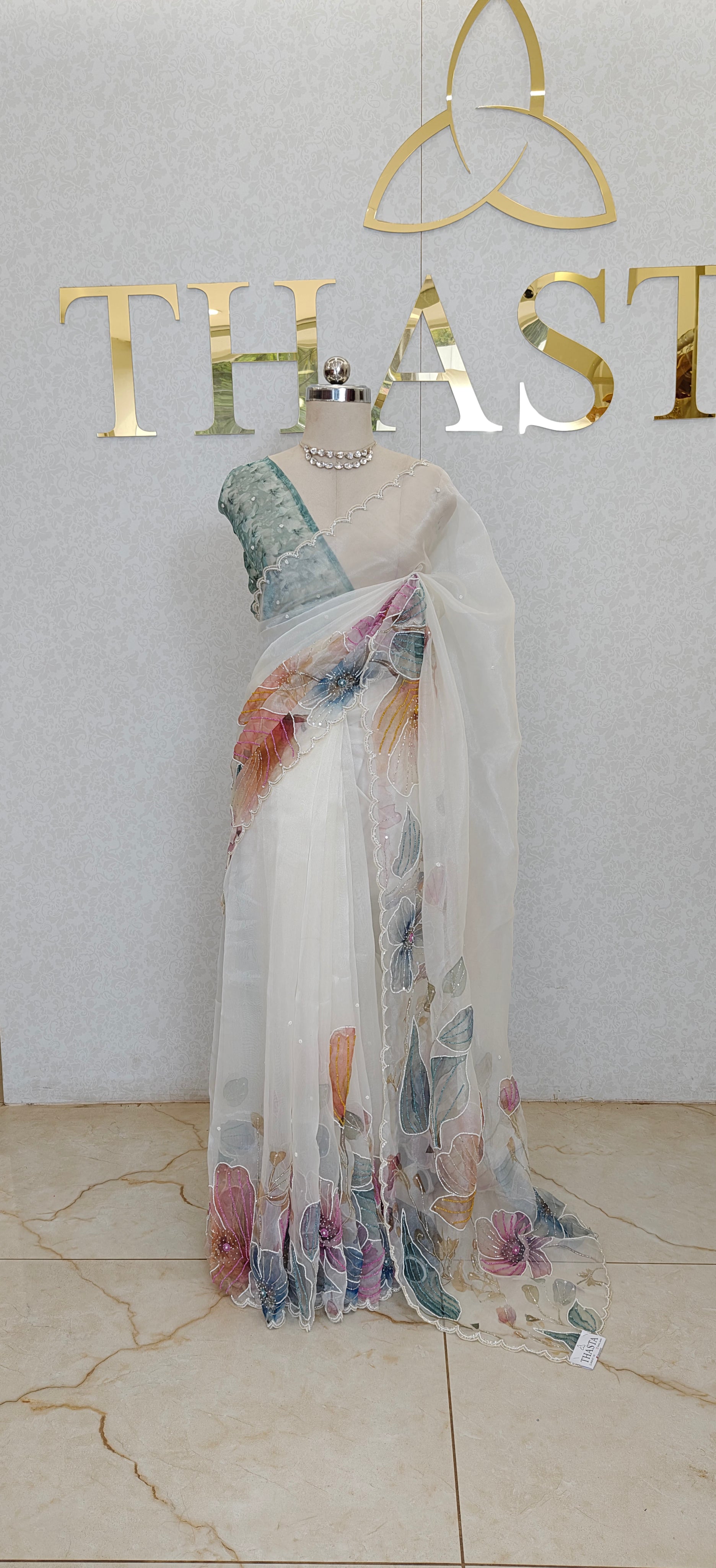 ORGANZA SAREE