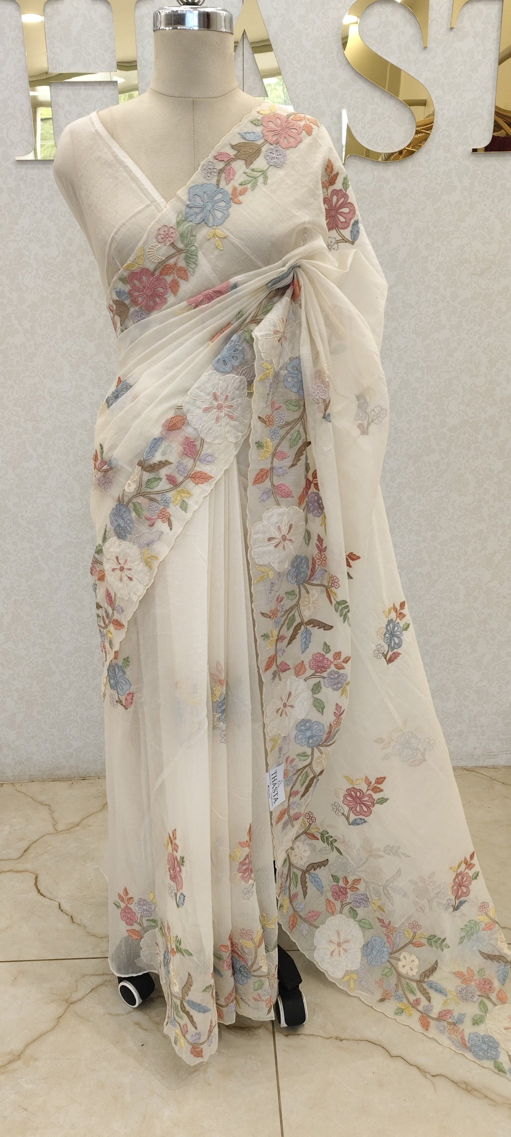 MUL CHANDERI SAREE