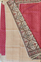 Semi tussar saree