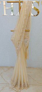 CRUSH ORGANZA SAREE
